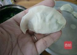 韭菜素饺子的做法图解7