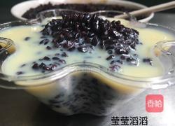 鲜奶黑糯米的做法图解6
