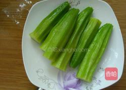 凉拌秋葵的做法图解3