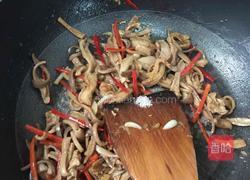 炒猪肚丝的做法图解5