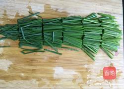 韭菜苔炒肉的做法图解4