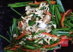 韭菜苔炒肉的做法图解11