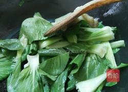 香菇青菜炒粉的做法图解4