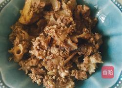 焖牛腩(豆芽百叶版)的做法图解3