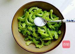 蜜汁苦瓜的做法图解4