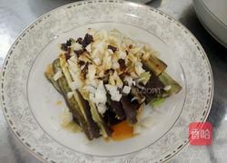 凉拌风味茄子的做法图解3