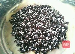 黑米芝麻馅的做法图解3