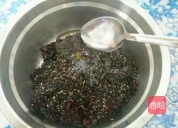 黑米芝麻馅的做法图解7