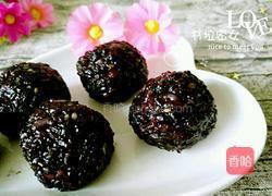 黑米芝麻馅的做法图解11