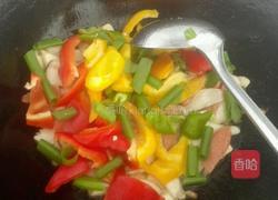 彩椒炒杏鲍菇的做法图解7