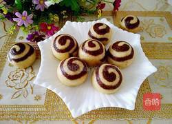 蜗牛小馒头(杂粮)的做法图解11