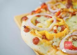 黑椒鸡肉披萨的做法图解15