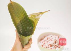 红豆粽子的做法图解4