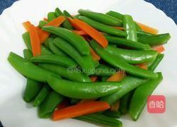 蘑菇肉絲炒甜豆的做法图解3