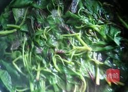 油水紫苋菜的做法图解5