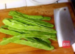芸豆角炒肉丝的做法图解4