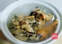 淡菜海星粥的做法图解2