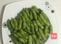 卤毛豆的做法图解1