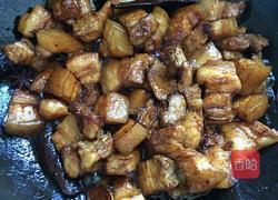 红烧肉炖干蘑菇的做法图解3