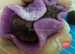 紫薯冰皮月饼的做法图解8