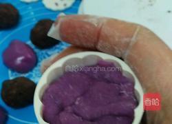 紫薯冰皮月饼的做法图解10