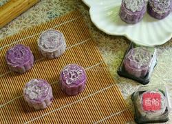 紫薯冰皮月饼的做法图解12