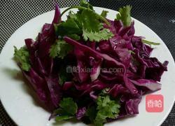 蚝油拌紫甘蓝的做法图解6