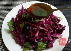 蚝油拌紫甘蓝的做法图解7