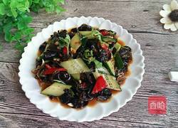 青瓜拌木耳的做法图解14