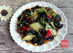 青瓜拌木耳的做法图解15