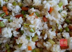 蒜台炒米饭的做法图解7