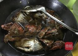 红烧螃蟹的做法图解7