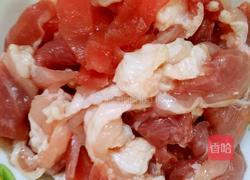 彩椒平菇炒肉片的做法图解3