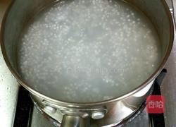 椰浆黄桃西米露的做法图解6