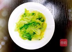 蚝油生菜的做法图解3