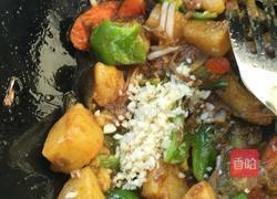 土豆烩大茄子的做法图解4