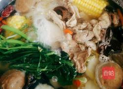 自制清汤滋补大火锅的做法图解4