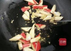 蟹棒断小油菜的做法图解6