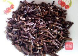 干蕨菜炒肉丝的做法图解4