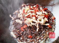 干蕨菜炒肉丝的做法图解12