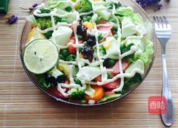 蔬菜沙拉的做法图解6