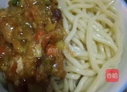 蒜台打卤面的做法图解9