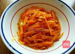 炒胡萝卜的做法图解7