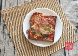 吐司简易披萨的做法图解7