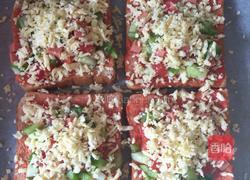 吐司简易披萨的做法图解5