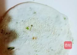 香脆芝麻韭菜饼的做法图解5