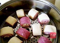 彩色花卷的做法图解11