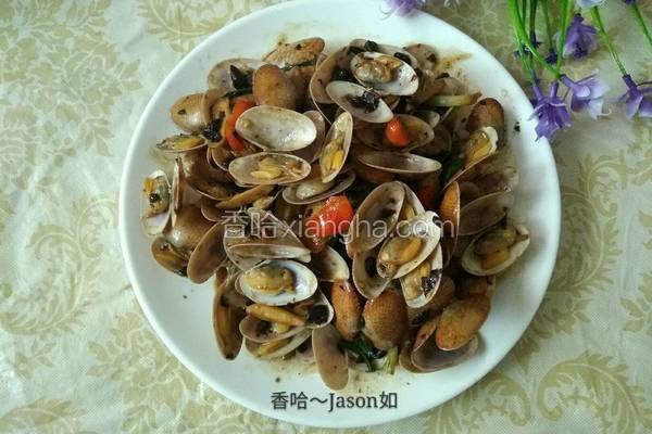 爆炒花甲