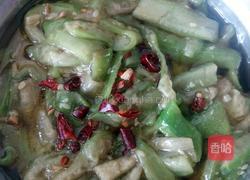 炒素丝瓜的做法图解3