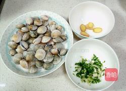 葱爆蛤蜊的做法图解2